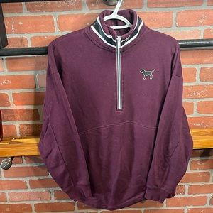 PINK Victoria secret quarter zip